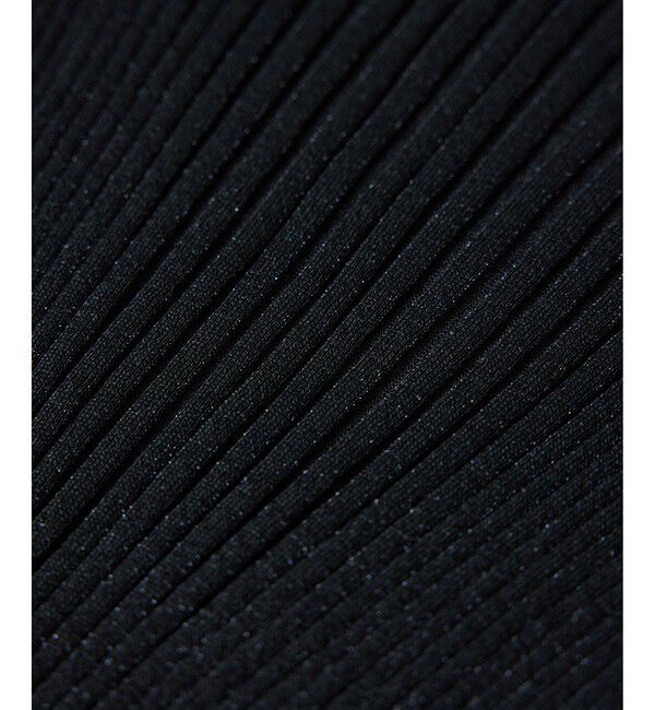 ROPE「ラメタートルリブプルオーバー/イージーケア」|ニット・セーター|