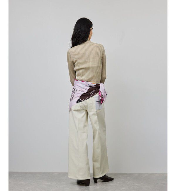 ROPE「ラメタートルリブプルオーバー/イージーケア」|ニット・セーター|