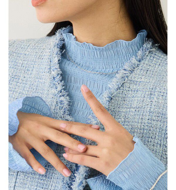 ROPE「ツイードVネックジレ」|ベスト・ジレ|