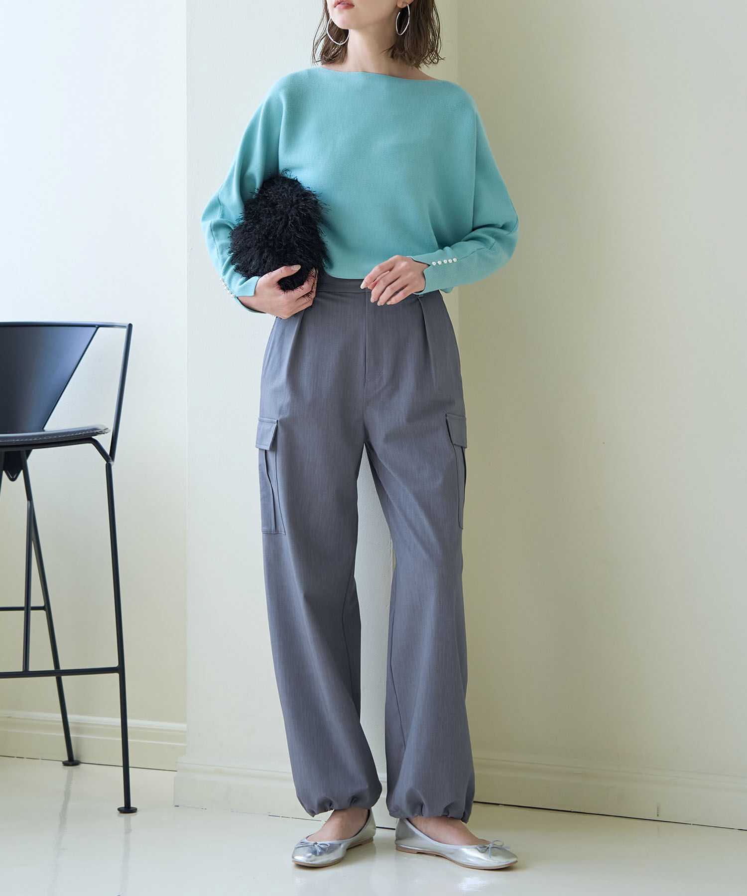 ROPE PICNIC PASSAGE「フリンジファーワンハンドルバッグ」|ハンドバッグ|