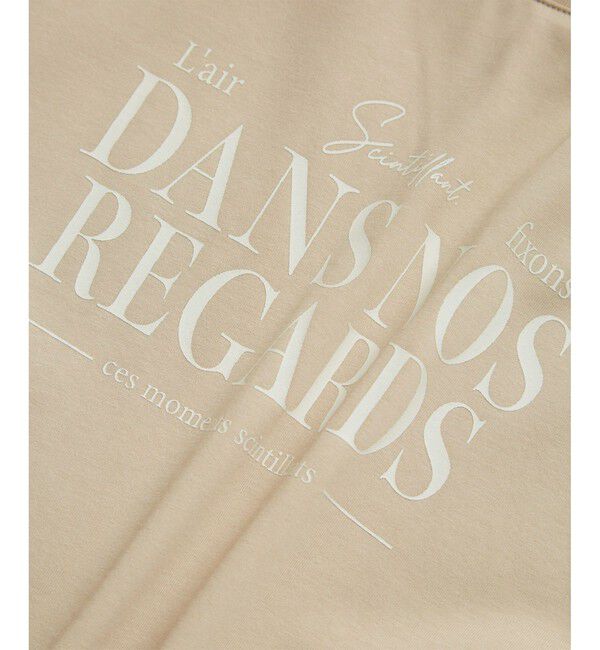 Rope&rsquo;Picnic「【UVカット・接触冷感・汗染み加工】フレンチロゴプリントTシャツ」|Tシャツ・カットソー|