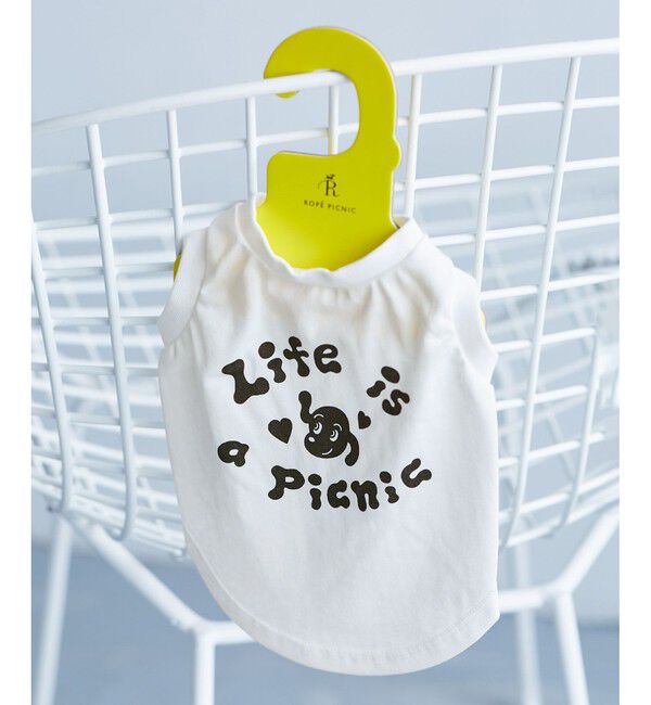 ROPE PICNIC PASSAGE「【Chocomoo&times;ROPE' PICNIC】【DOG】【接触冷感】ロゴTシャツ」|その他|