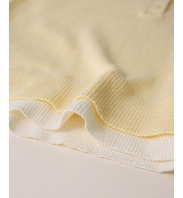 Rope&rsquo;Picnic「レイヤード風リブポロニット」|ニット・セーター|