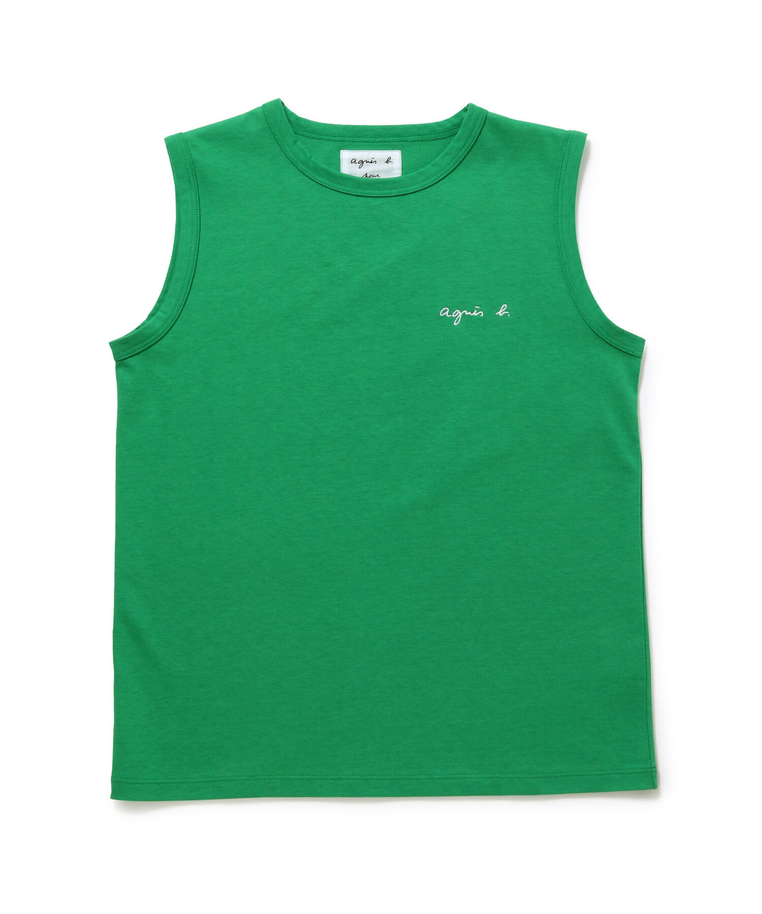 ADAM ET ROPE'「【agnes b. pour ADAM ET ROPE'】SLEEVELESS T-SHIRTS」|タンクトップ|