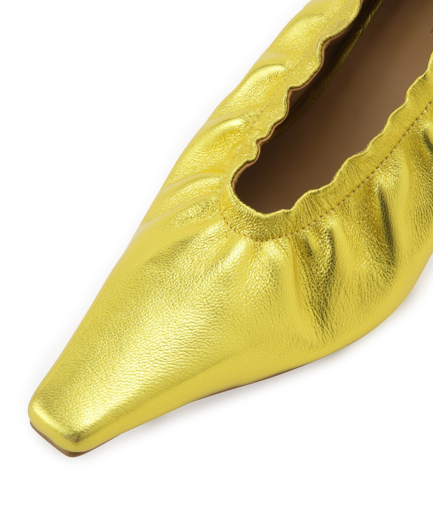 ADAM ET ROPE'「ギャザーパンプス」|パンプス|