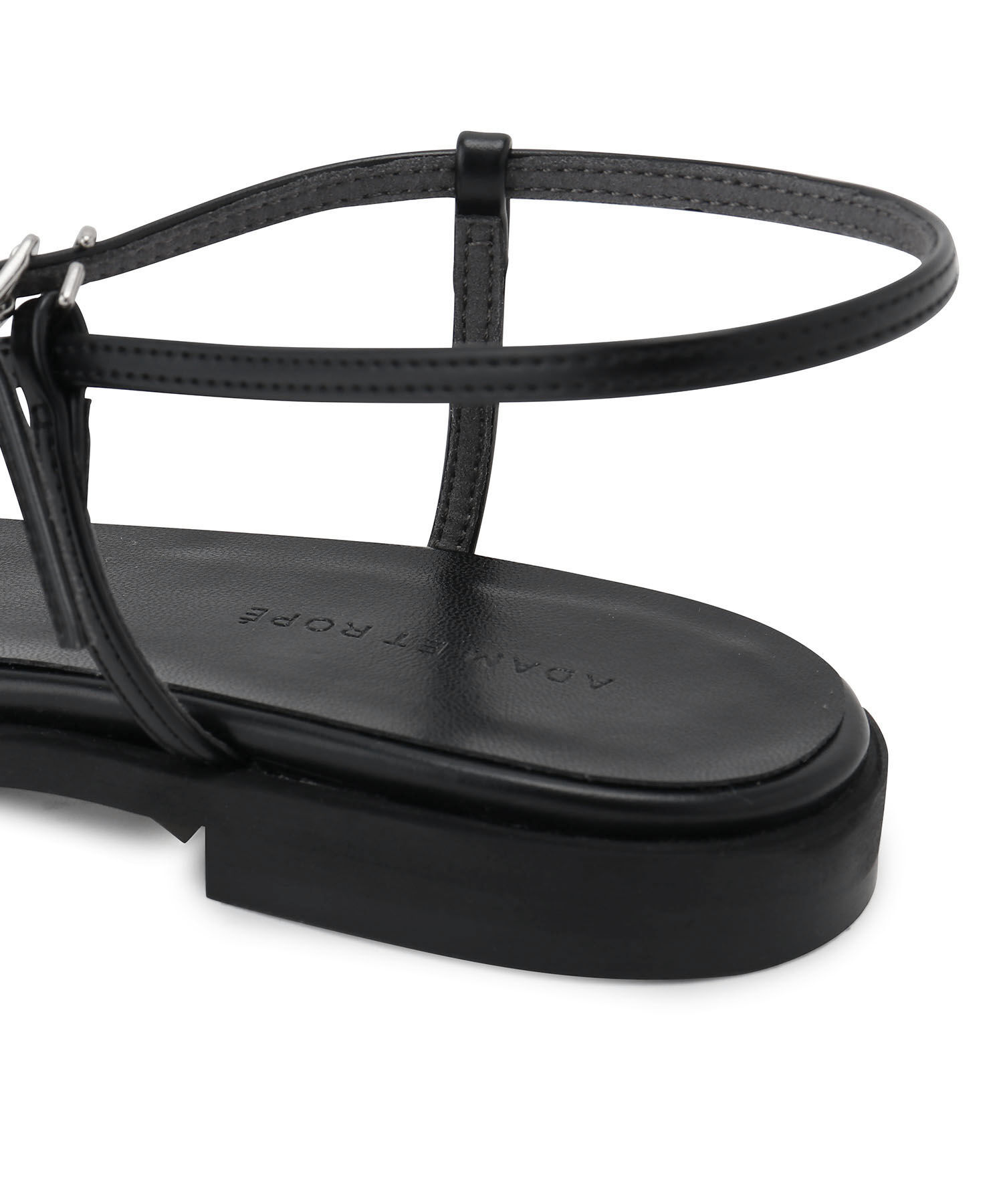 ADAM ET ROPE'「ナローフラットサンダル」|サンダル|