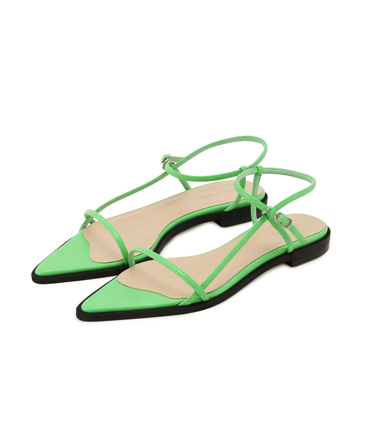 ADAM ET ROPE'「ナローフラットサンダル」|サンダル|