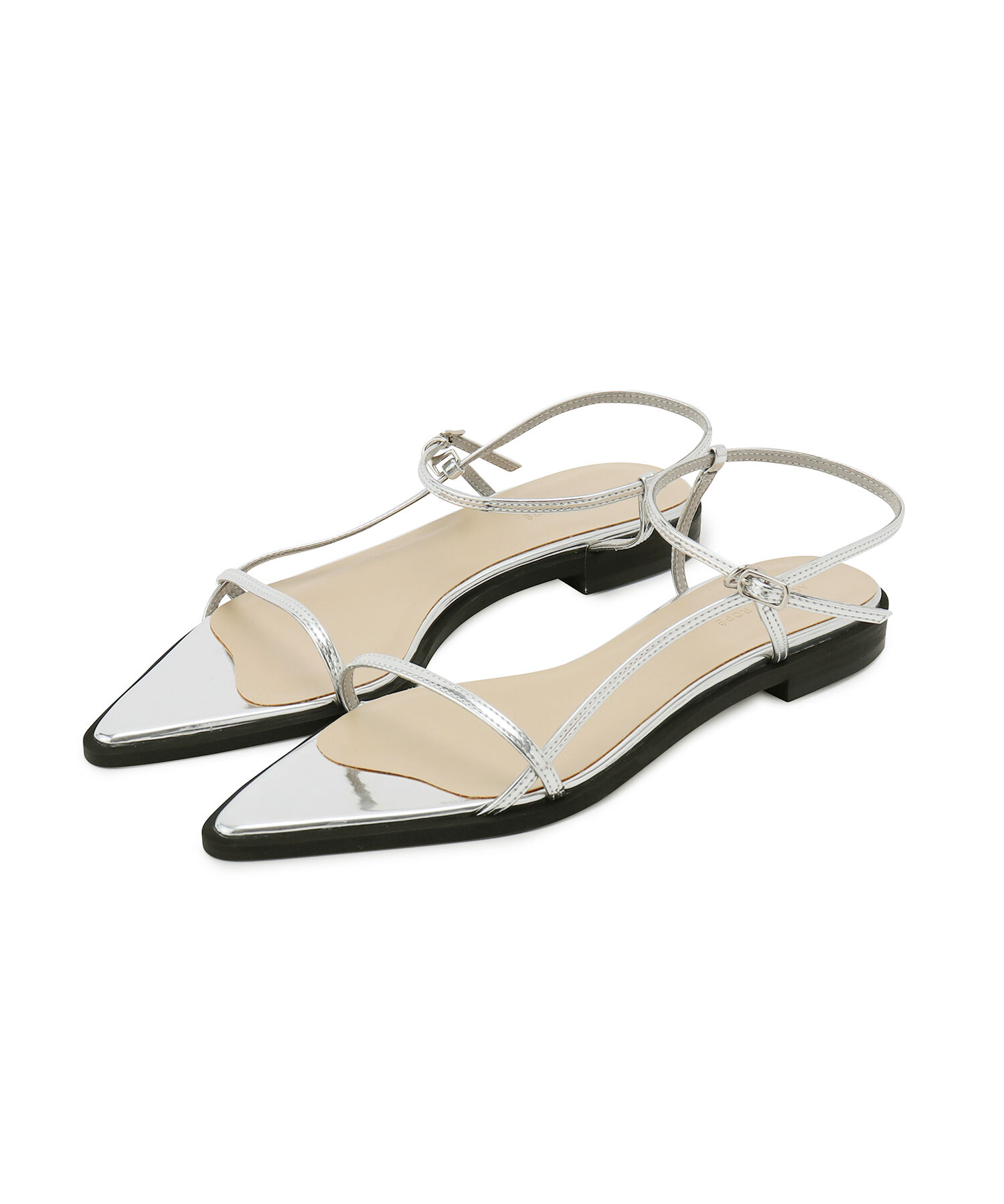 ADAM ET ROPE'「ナローフラットサンダル」|サンダル|