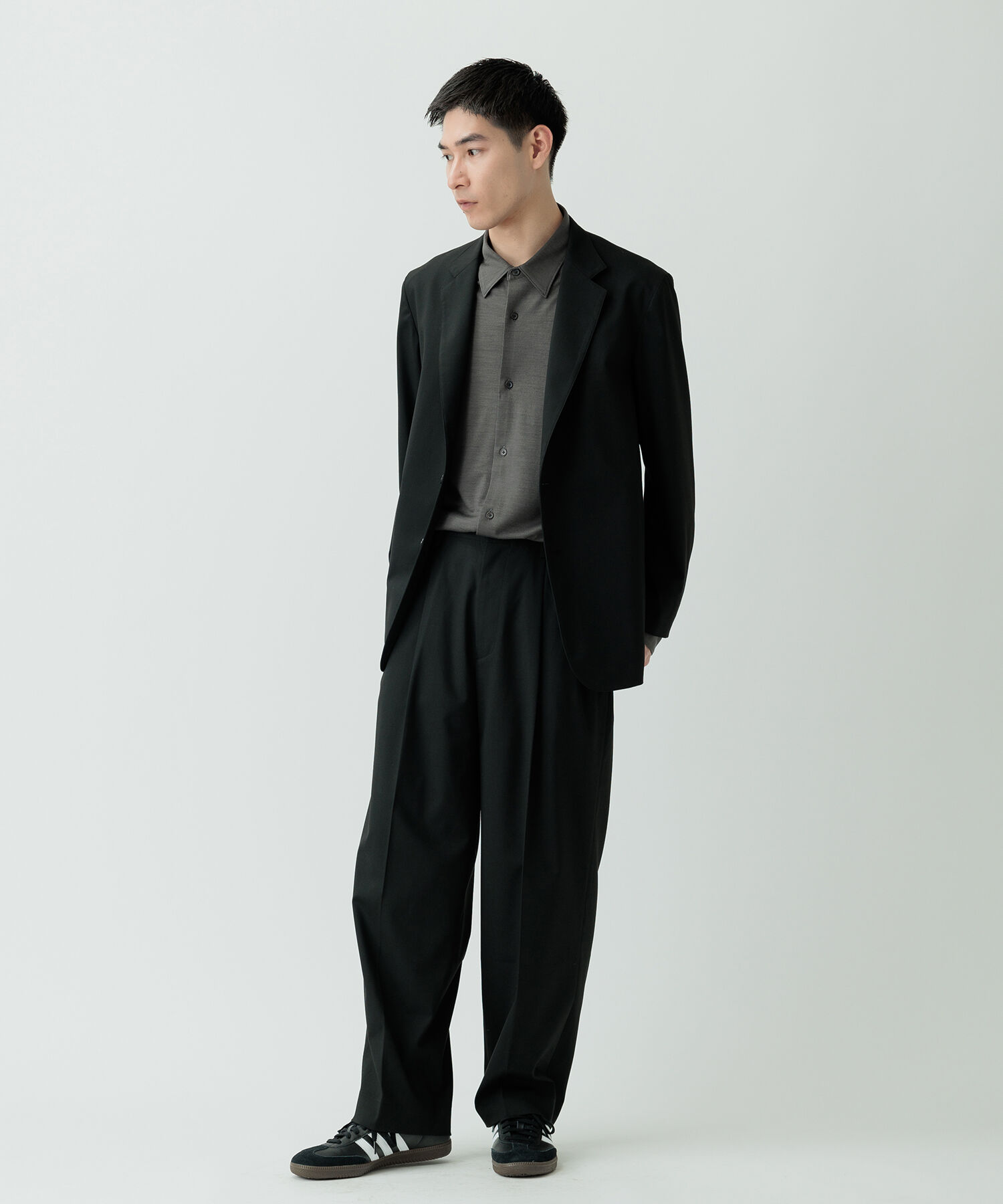 ADAM ET ROPE'「【Chambrer】リラックス テーラード イージー ジャケット / シーズンレス / セットアップ対応」|テーラードジャケット|