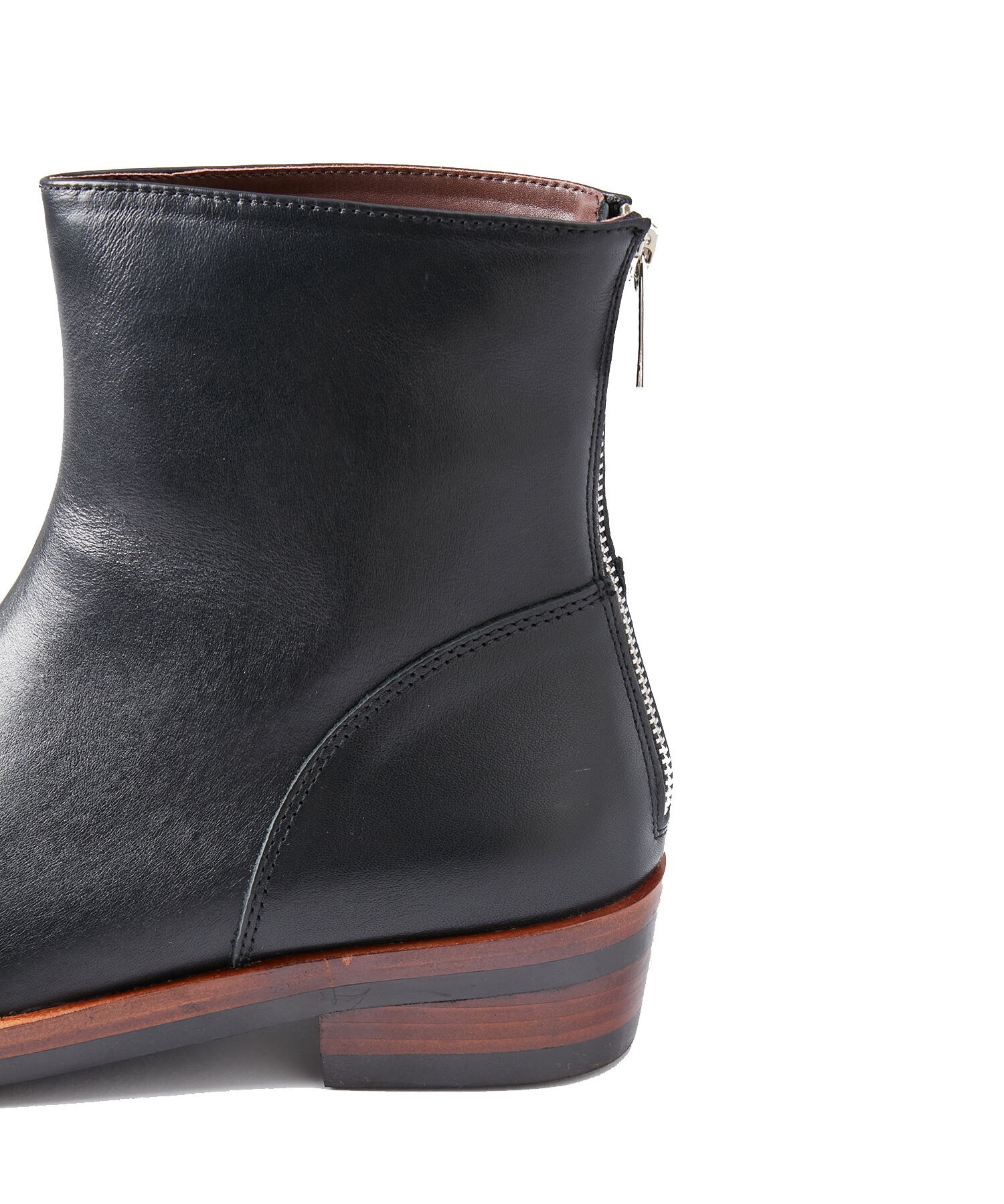 ADAM ET ROPE'「バックジップ ブーツ / リアルレザー」|その他|