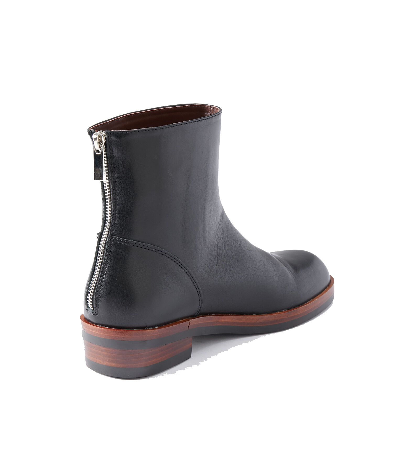 ADAM ET ROPE'「バックジップ ブーツ / リアルレザー」|その他|