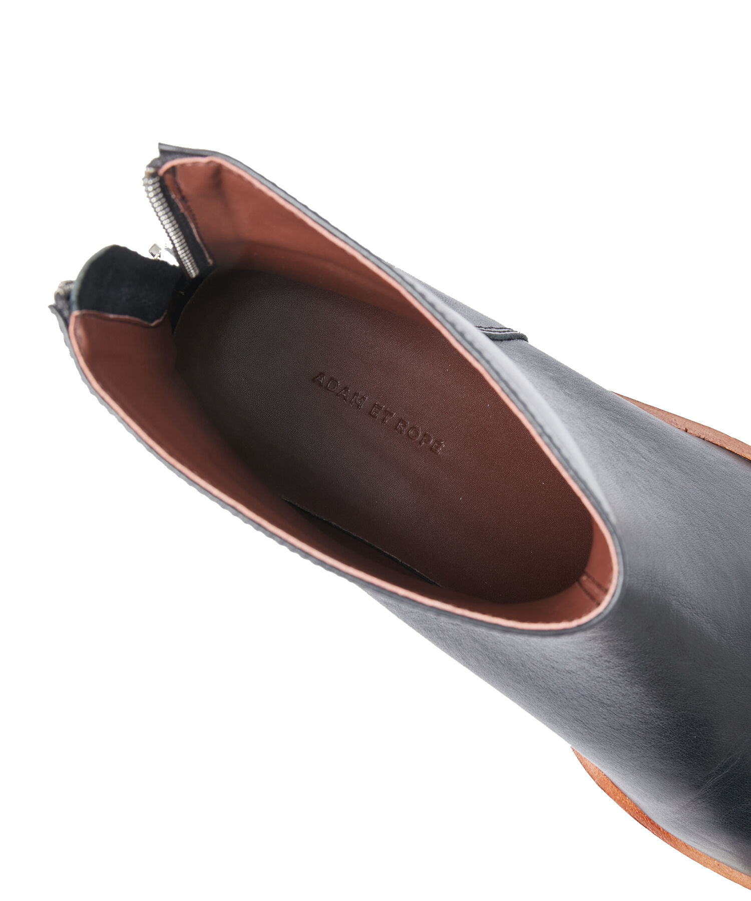 ADAM ET ROPE'「バックジップ ブーツ / リアルレザー」|その他|