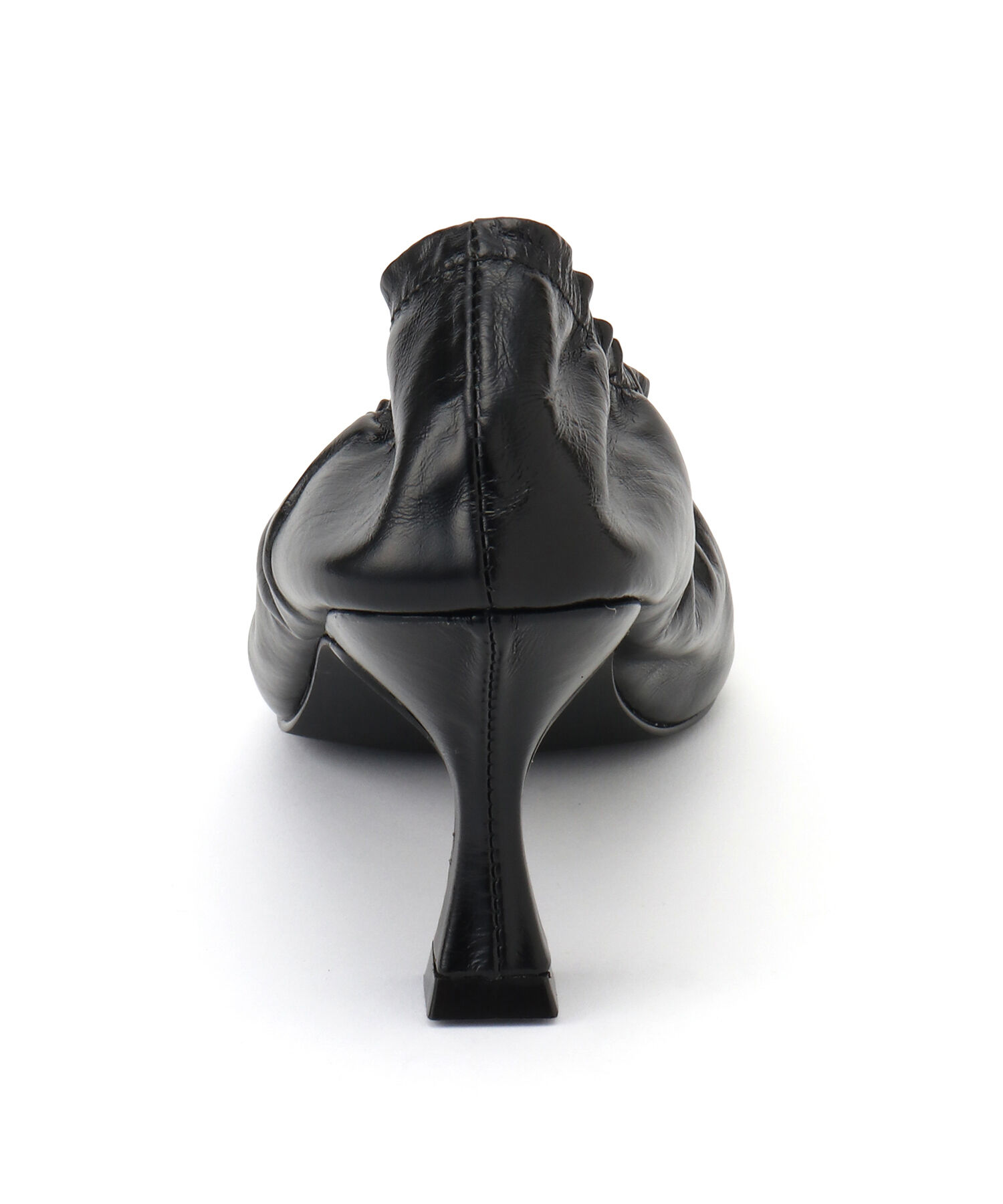 ADAM ET ROPE'「M.O.L レザーギャザーパンプス」|パンプス|