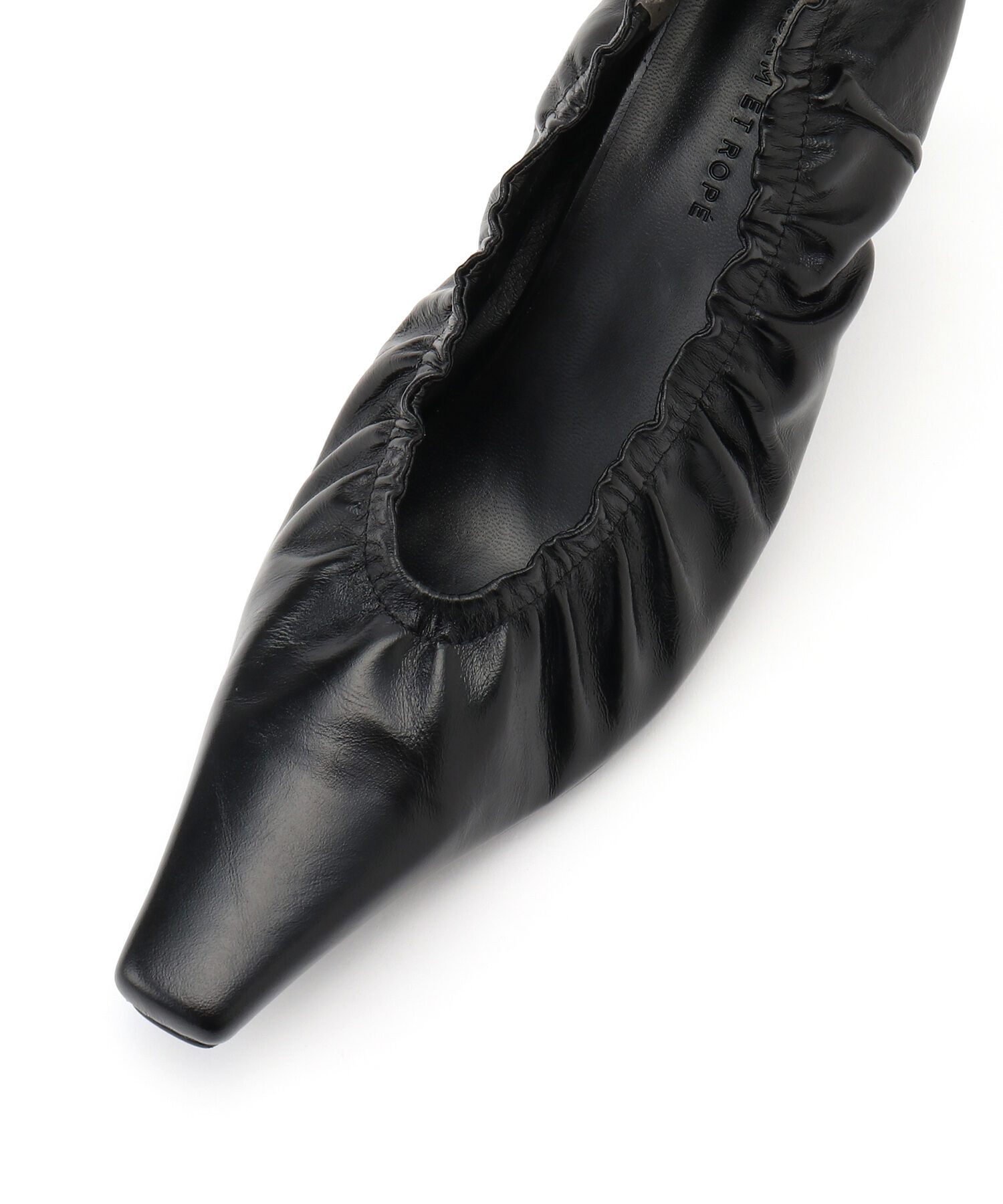 ADAM ET ROPE'「M.O.L レザーギャザーパンプス」|パンプス|