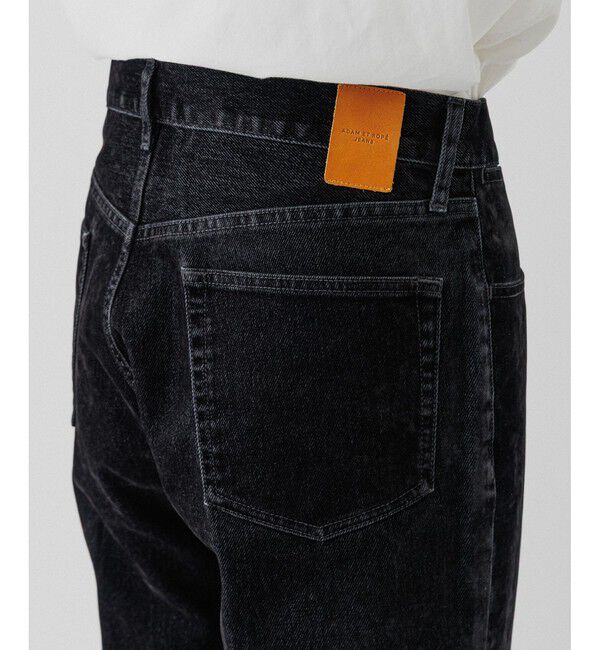 ADAM ET ROPE'「【ISKO】フロッキーデニム ストレートスラックス / ADAM ET ROPE' JEANS -IMAG-」|デニム|
