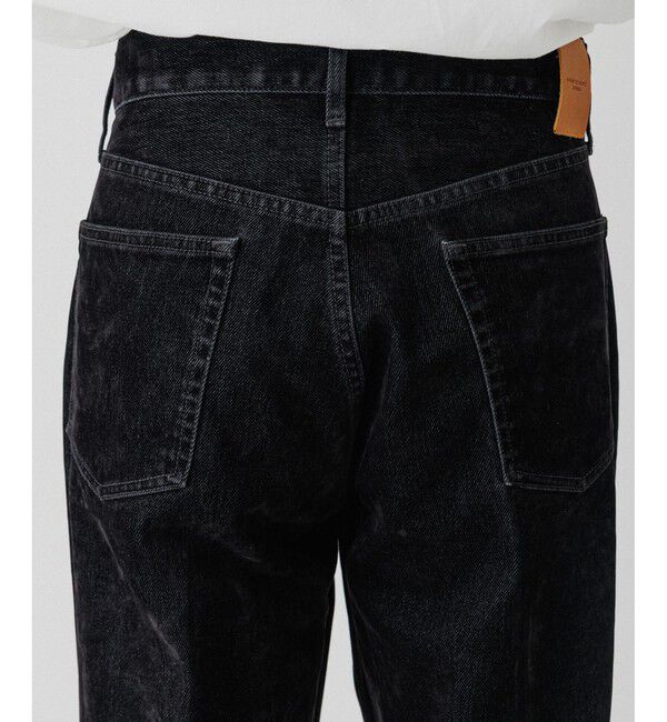 ADAM ET ROPE'「【ISKO】フロッキーデニム ストレートスラックス / ADAM ET ROPE' JEANS -IMAG-」|デニム|