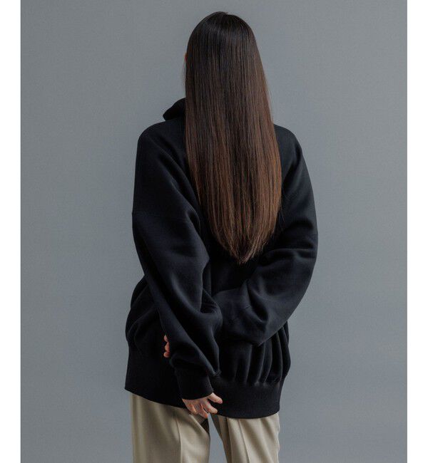 ADAM ET ROPE'「【WEB限定】ボリュームスリーブ 裏起毛 スウェット オフタートルネック / ユニセックス」|スウェット・ジャージ|