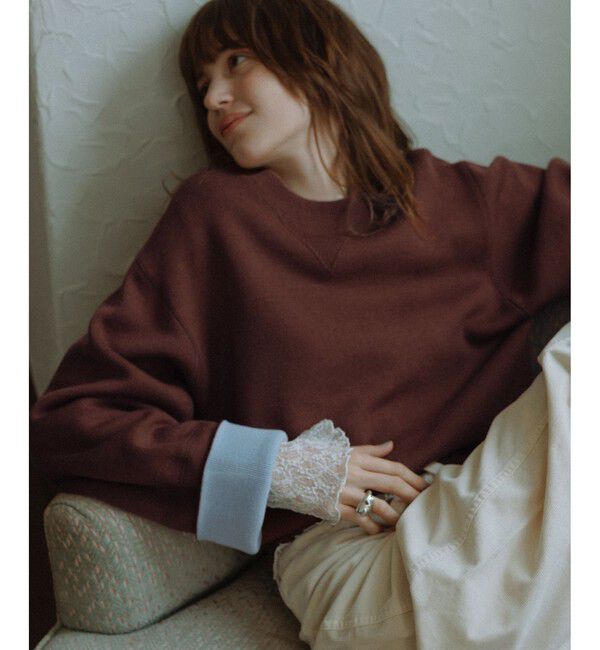 バイカラーリバーシブルニットプルオーバー（ADAM ET ROPE'）｜ルミネ