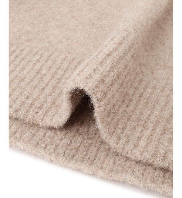 ADAM ET ROPE'「【サステナブル】YAKブレンドタートルニット＆グローブ」|ニット・セーター|