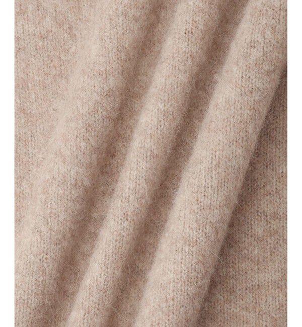 ADAM ET ROPE'「【サステナブル】YAKブレンドタートルニット＆グローブ」|ニット・セーター|