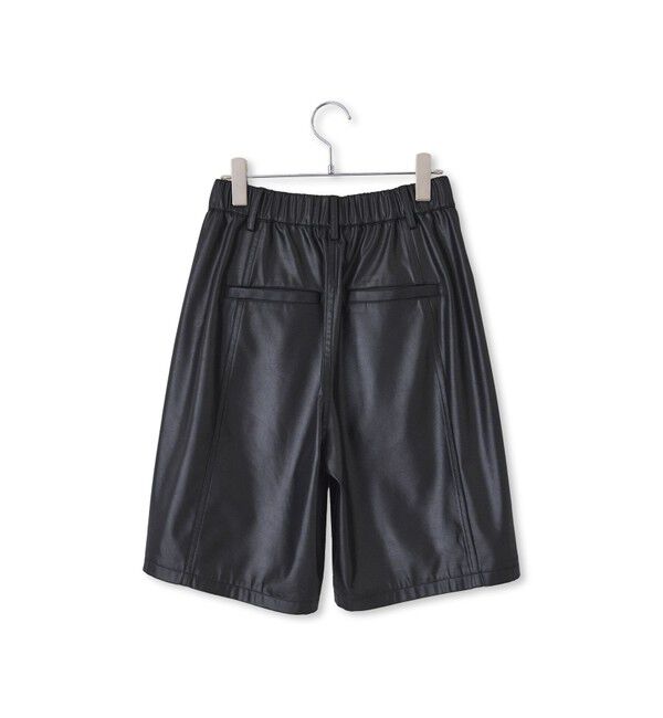 ADAM ET ROPE'「グロスコクーンハーフパンツ」|チノ|