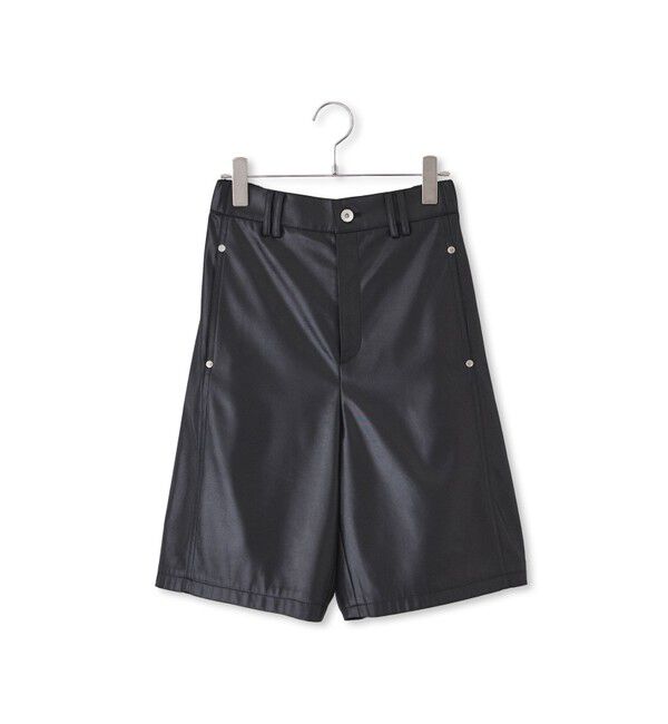 ADAM ET ROPE'「グロスコクーンハーフパンツ」|チノ|