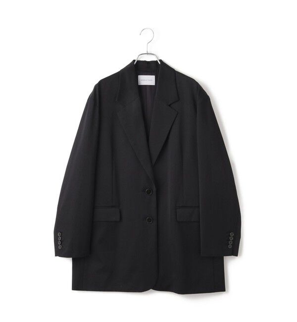 ADAM ET ROPE'「シルキーリラックスジャケット」|テーラードジャケット|