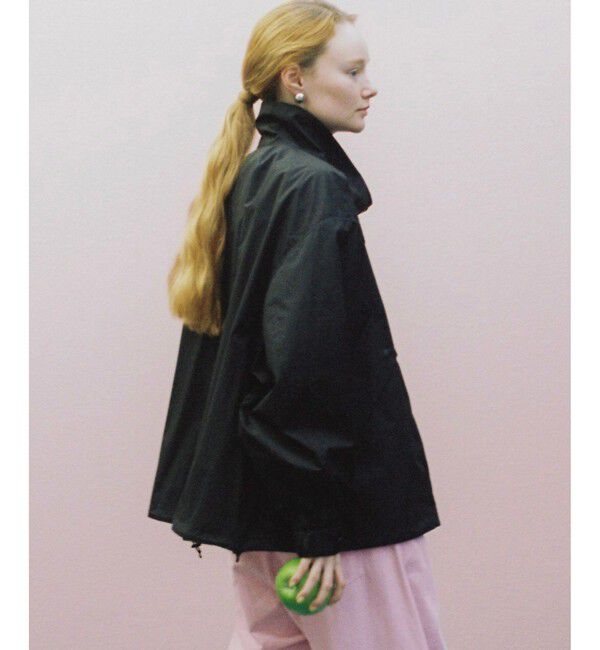 ADAM ET ROPE'「ファンクションドロストブルゾン/撥水」|その他|ブラック(01)