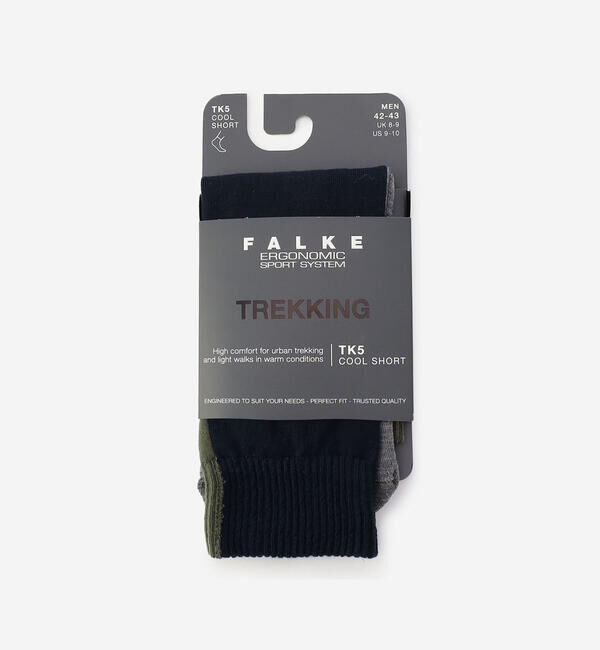  「FALKE ERGONOMIC SPORT SYSTEM | TK5 Cool Short Socks MEN」|ソックス|NAVY系1