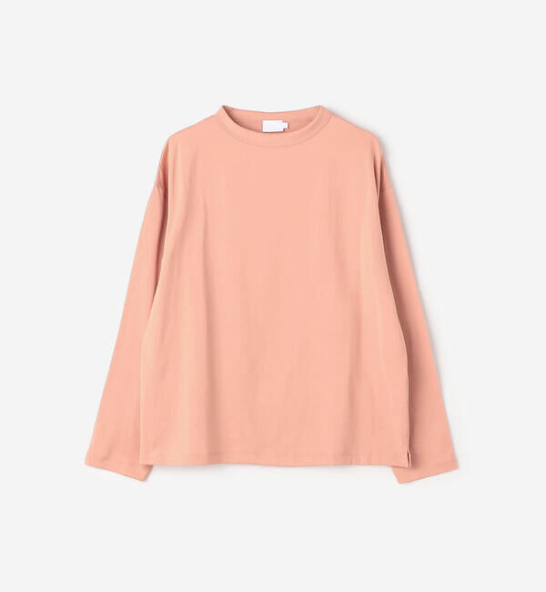 handvaerk「handvaerk | 60/2 ボトルネック長袖Tシャツ WOMEN」|Tシャツ・カットソー|