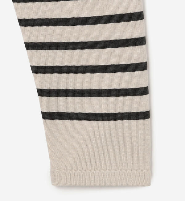 ORCIVAL「ORCIVAL | プレーティングストライプ ボートネックプルオーバー」|ニット・セーター|