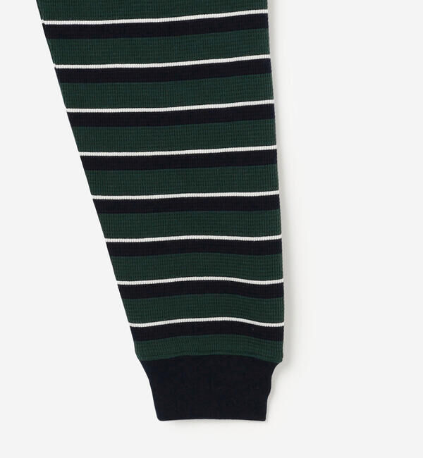  「Gymphlex | ストライプ ワッフルカットソー MEN」|Tシャツ・カットソー|