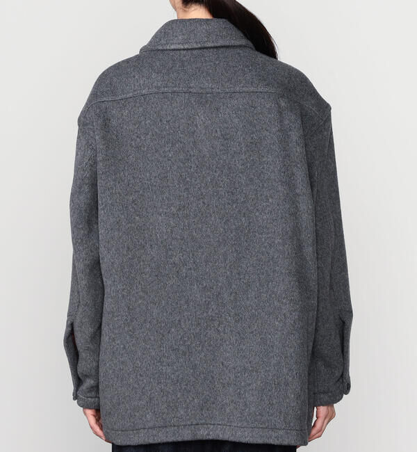 UNFIL「UNFIL | 【LONDON TRADITION&times;UNFIL】ダブルフェイス  オーバーサイズジャケット WOMEN」|テーラードジャケット|