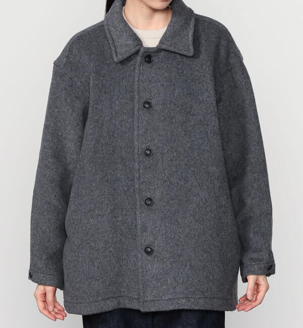 UNFIL「UNFIL | 【LONDON TRADITION&times;UNFIL】ダブルフェイス  オーバーサイズジャケット WOMEN」|テーラードジャケット|