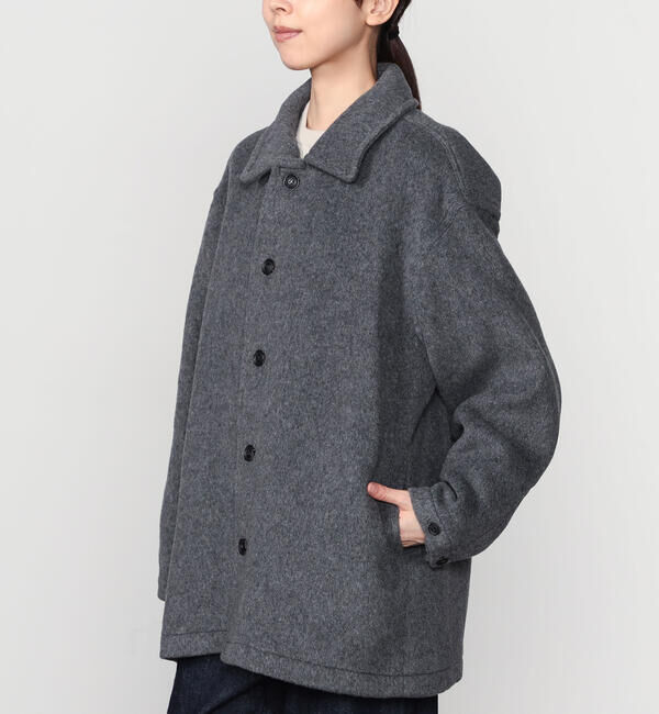 UNFIL「UNFIL | 【LONDON TRADITION&times;UNFIL】ダブルフェイス  オーバーサイズジャケット WOMEN」|テーラードジャケット|