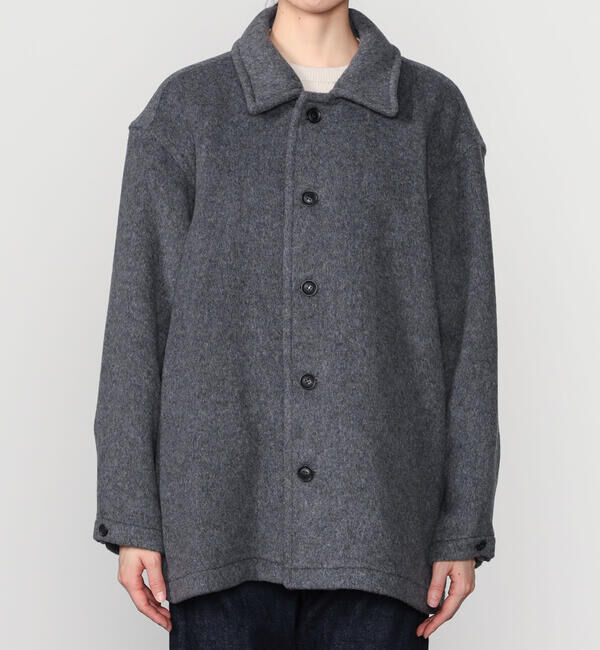 UNFIL「UNFIL | 【LONDON TRADITION&times;UNFIL】ダブルフェイス  オーバーサイズジャケット WOMEN」|テーラードジャケット|