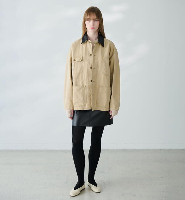  「orSlow | 〈別注〉RELAX FIT DUCK COVERALL WOMEN」|テーラードジャケット|
