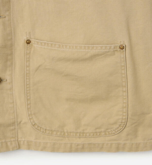  「orSlow | 〈別注〉RELAX FIT DUCK COVERALL WOMEN」|テーラードジャケット|