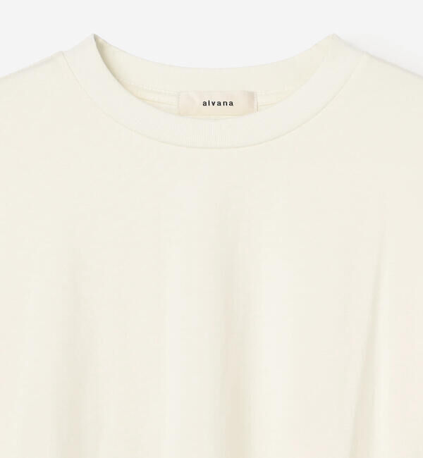  「alvana | コットン ロングスリーブTシャツ WOMEN」|Tシャツ・カットソー|