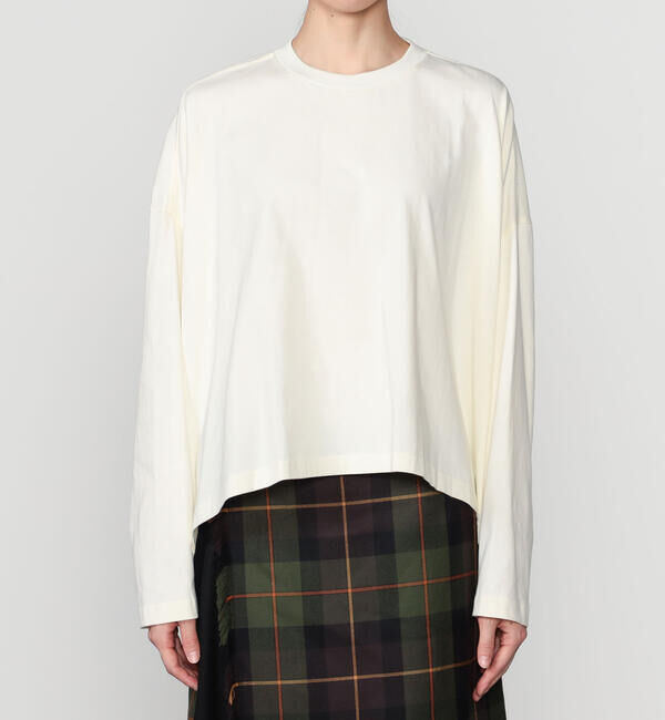  「alvana | コットン ロングスリーブTシャツ WOMEN」|Tシャツ・カットソー|