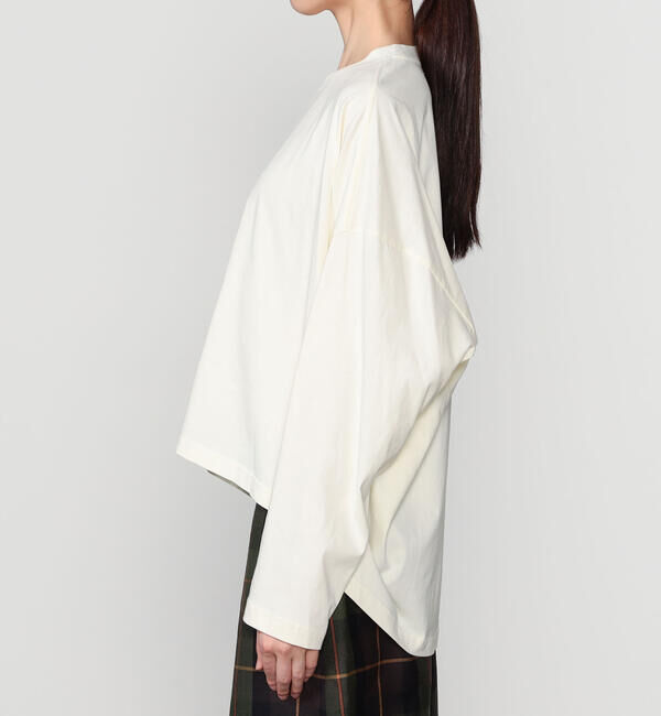  「alvana | コットン ロングスリーブTシャツ WOMEN」|Tシャツ・カットソー|