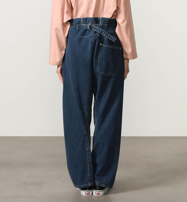  「SOPHIE TALKS ABOUT THE WEATHER | バックシンチ デニムパンツ WOMEN」|デニム|