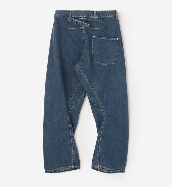  「SOPHIE TALKS ABOUT THE WEATHER | バックシンチ デニムパンツ WOMEN」|デニム|