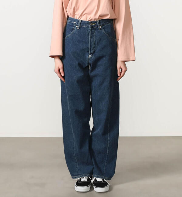  「SOPHIE TALKS ABOUT THE WEATHER | バックシンチ デニムパンツ WOMEN」|デニム|