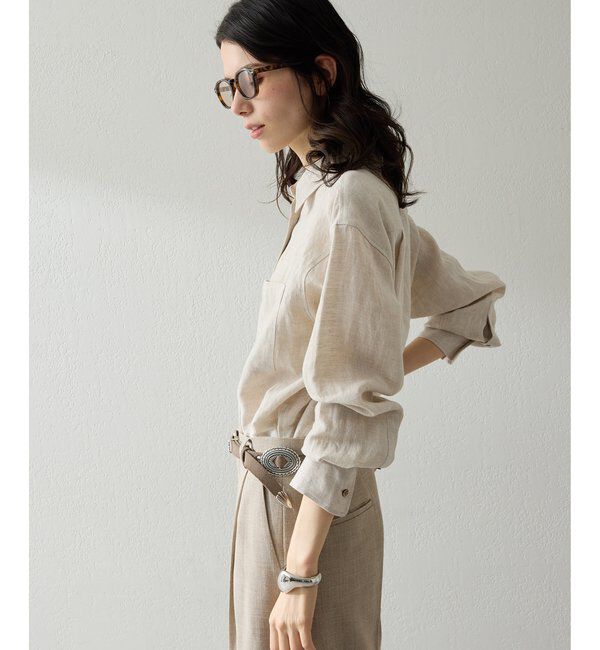  「リネンシャツ」|シャツ・ブラウス|