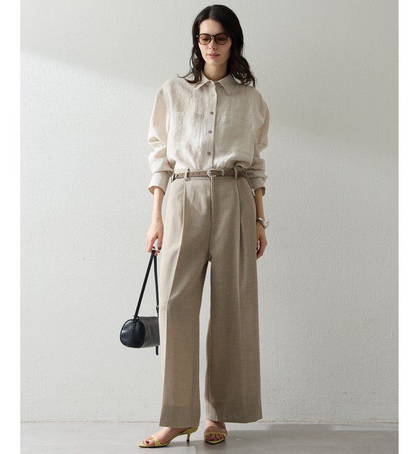  「リネンシャツ」|シャツ・ブラウス|