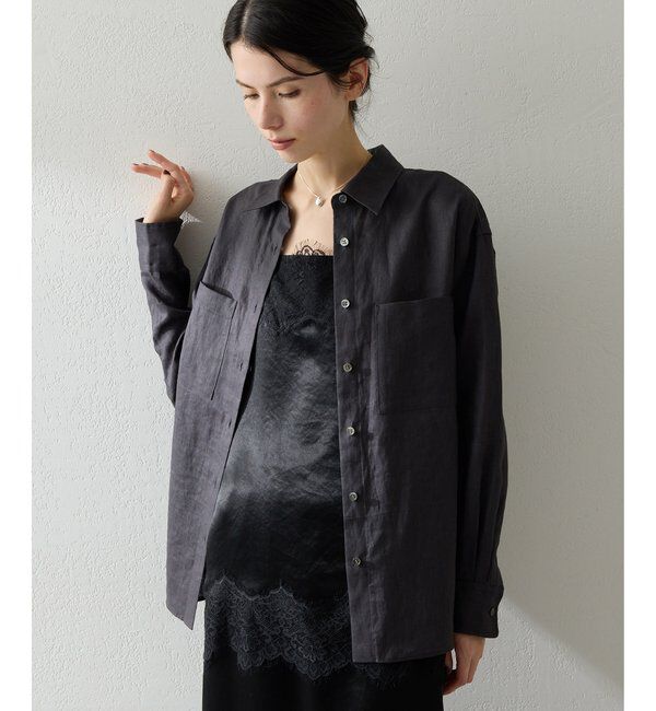  「リネンシャツ」|シャツ・ブラウス|