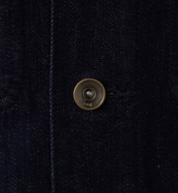  「Q.anos ストレッチリブデニムジャケット」|デニムジャケット|