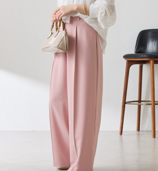  「ジャージワイドパンツ」|チノ|