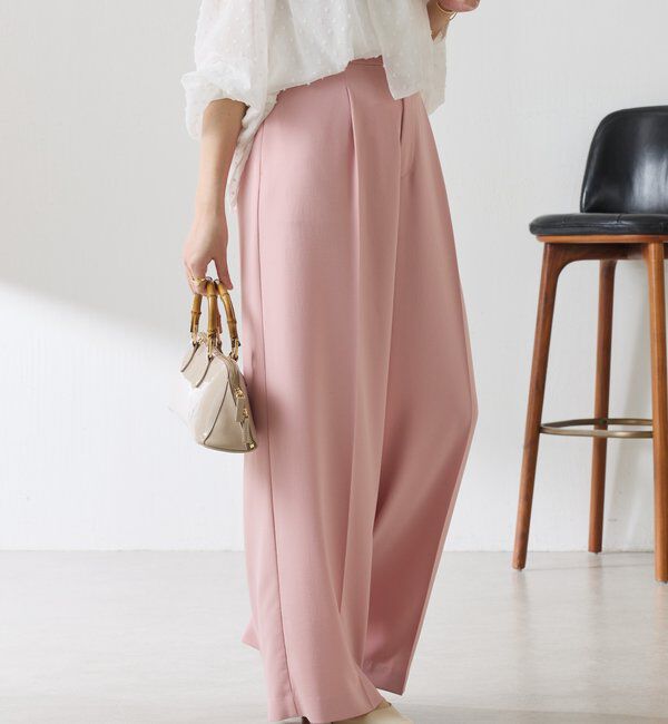  「ジャージワイドパンツ」|チノ|